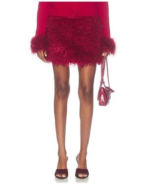 Tyler McGillivary Petra Mini Skirt - Red