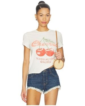 Free People T-Shirt Mit Grafik Nova - Blau
