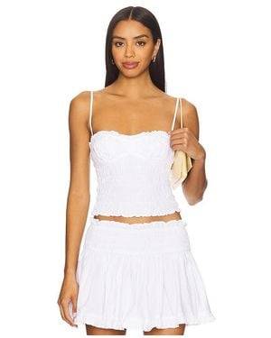 MAJORELLE Alexis Top - White