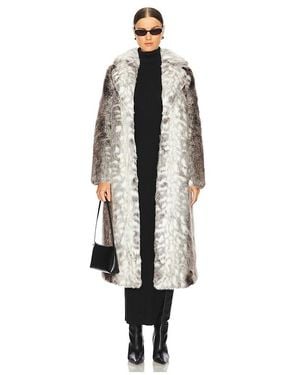 Unreal Fur Kathmandu Faux Fur Coat - Black