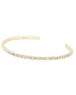 BaubleBar Pave Delicate Cuff Bracelet - Black