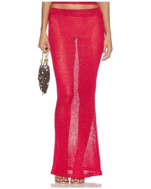 superdown Miranda Maxi Skirt - Red