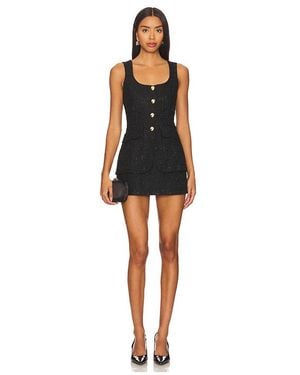Amanda Uprichard Kya Romper - Black