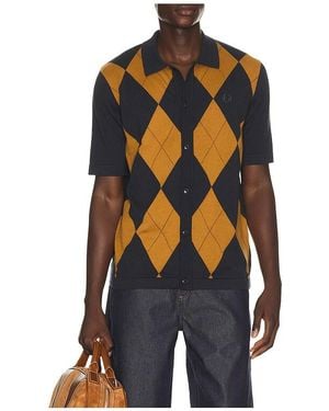 Fred Perry Hemd - Blau