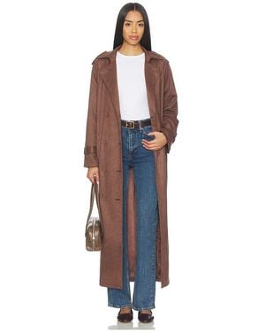 Lioness X Revolve Penny Trench Coat - Blue