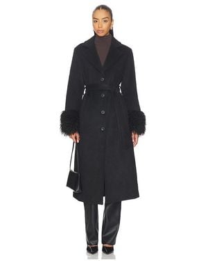 Line & Dot Loxley Coat - Black