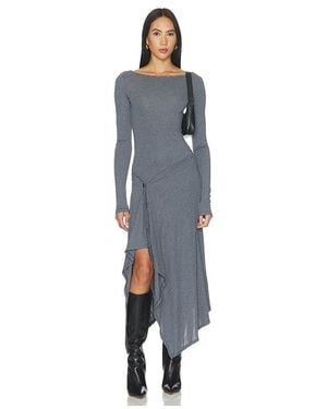 ALL THE WAYS Nikola Midi Dress - Blue