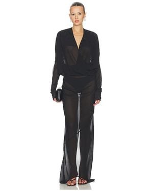 Entire studios Robe Dress - Black