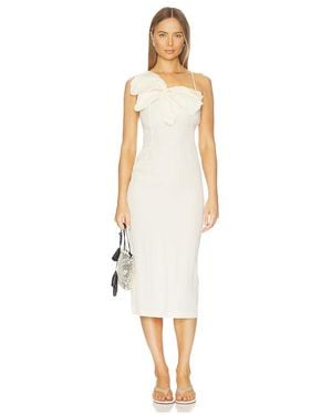 Blumarine Kleid Butterfly Bow - Weiß