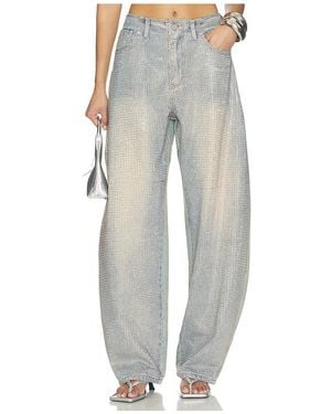 AFRM Jeans Prescott Barrel - Grau