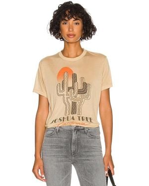 Junk Food Joshua Tree Cactus Tee - Natural