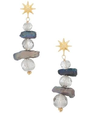 Brinker & Eliza Lilah Earrings - Gray