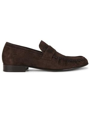 Mansur Gavriel Ruched Loafer - Brown