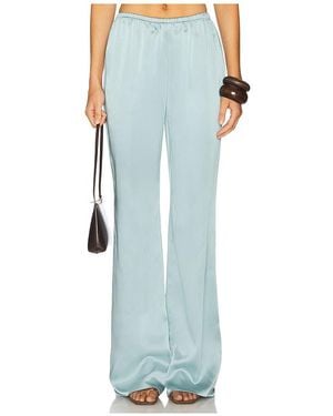 SER.O.YA Viva Satin Pants - Blue