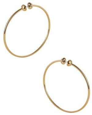 Jenny Bird Medium Icon Hoops - Metallic