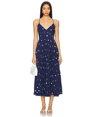 Astr Blythe Dress - Blue