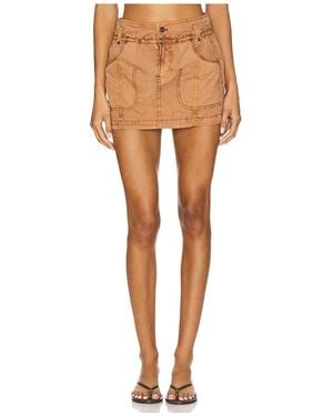 Free People X Revolve South Cape Mini Skirt - Multicolour