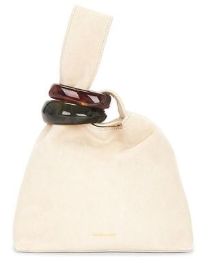 Veronica Beard Bolso Colgante Suede Swing En Talla - Neutro