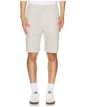 BOUND Gingham Shorts - White