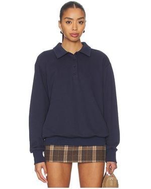 ALL THE WAYS Rana Polo Top - Blue
