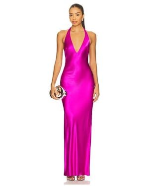 Amanda Uprichard Maxikleid Bondi - Pink