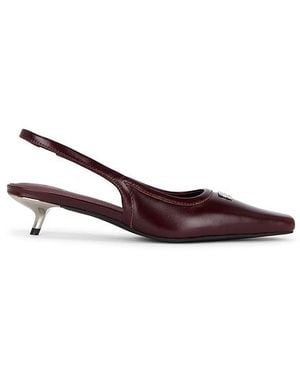Dirt Slingback Pump - Multicolour