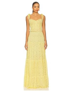Nadine Merabi Miranda Dress - Yellow