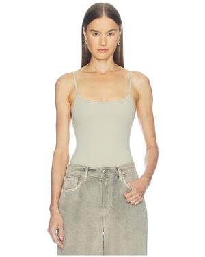 GRLFRND Open-Back Bodysuit - Natural