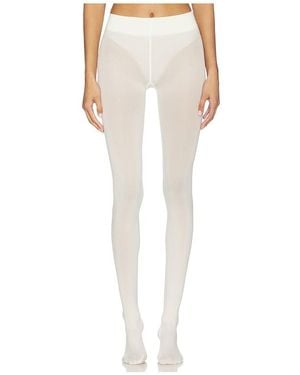 Wolford Tights Velvet - Weiß