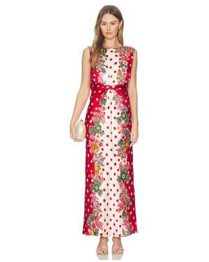 Saloni Kleid Gwen - Rot