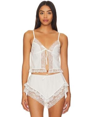 KAT THE LABEL Harriet Camisole - White