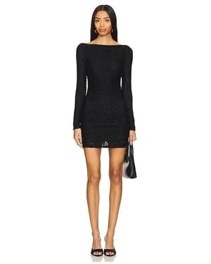 Lovers + Friends Gwen Lace Mini Dress - Black