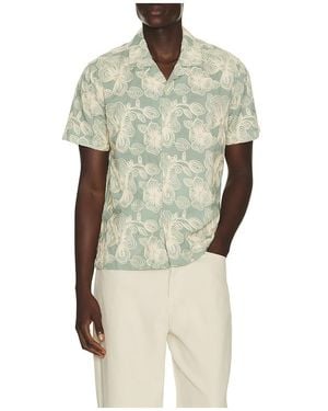 Rails Tyler Camp Collared Shirt - Natural