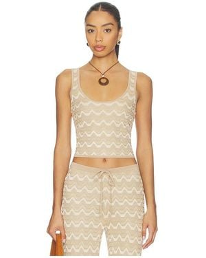 Devon Windsor X Revolve Felina Top - Natural