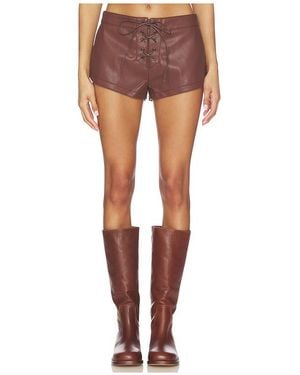 Nakedvice X Revolve The Carmine Short En Talla (También En Xs, S) - Marrón