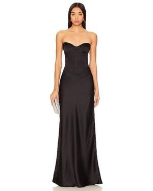 Anna October Delancy Maxi Dress - Black