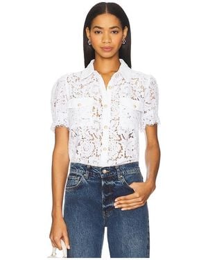 Generation Love Maude Lace Shirt - White