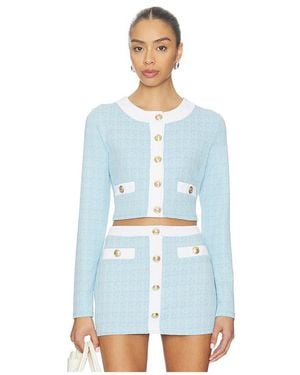 L'Agence 'Agence Cardigan Adaline - Blau