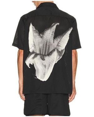 Filling Pieces Resort Mesh Shirt - Schwarz