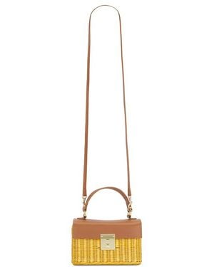 Serpui Bolso Eva En Color Marrón Talla - Metálico