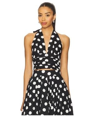 Sans Faff Carlo Halter Top - Black