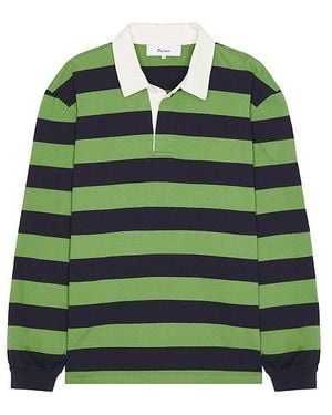Palmes Camisa De Rugby En Color Verde Talla En