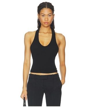 Cotton Citizen The Verona Slim Racerback Tank - Black