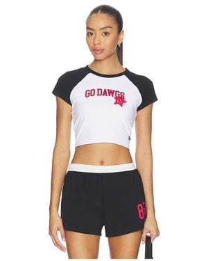 Hype and Vice College Of Georgia Homerun Tee - Blue