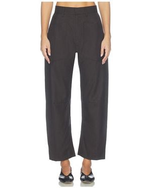 Nili Lotan Shon Wool Pant - Black