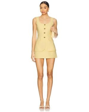 Amanda Uprichard X Revolve Kya Romper - Natural