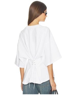 Agolde Ellery Tee Shirt - White