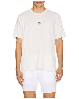 Wilson M Game Point Seamless Tee - White