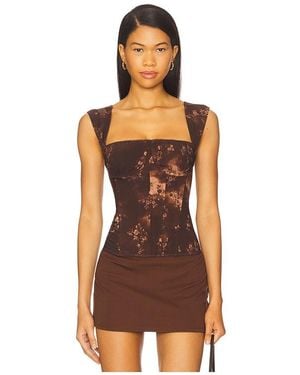 WeWoreWhat X Revolve Ruched Cup Corset - マルチカラー