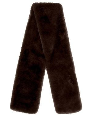 Mimchik Faux Fur Shawl - Weiß